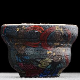 Пиала 110мл "Апсарасы", керамика из Цзиндечжень (404650)-