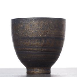 Пиала 65мл "Черное золото", керамика (53290)-