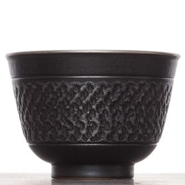 Пиала 65мл "Черная платина", керамика (54245)-