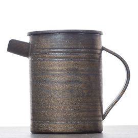 Чайник 170мл "Черное золото", керамика (77212)