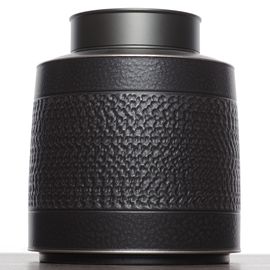 Чайница 860мл "Черная платина", керамика (87348)-