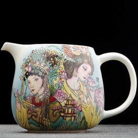 Чахай 300мл "Красавицы", фарфор из Цзиндечжень (404671)-