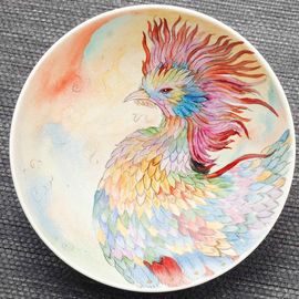 Пиала 115мл "Фэнхуан", фарфор из Цзиндечжень (404696)-