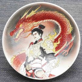 Пиала 125мл "Ма Чао", фарфор из Цзиндечжень (404729)