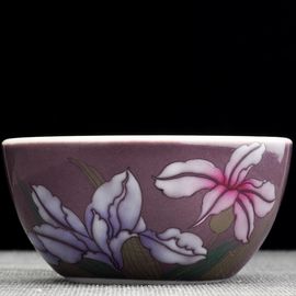 Пиала 110мл "Магнолия", фарфор из Цзиндечжень (404743)-