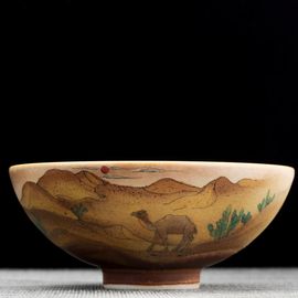 Пиала 115мл "Каракумы", керамика из Цзиндечжень (404747)-