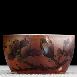 Пиала 80мл "Магнолия", керамика из Цзиндечжень (404754)-