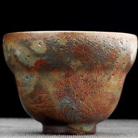 Пиала 165мл "Хижины", керамика из Цзиндечжень (404788)