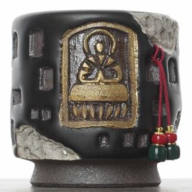 Пиала 115-125мл "Пещерный храм", мастер Чэнь Жэньхуэй (54829)-