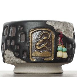 Пиала 115-125мл "Пещерный храм", мастер Чэнь Жэньхуэй (54830)-