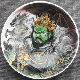 Пиала 110мл "Дуовэн", фарфор из Цзиндечжень (404816)-