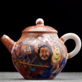 Чайник 115мл "Небожитель", керамика из Цзиндечжень (404813)-