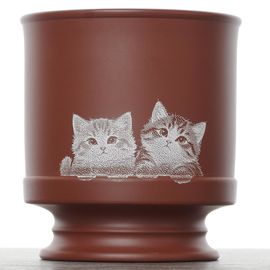 Пиала 120мл "Котики", циньчжоуская керамика (54832)-