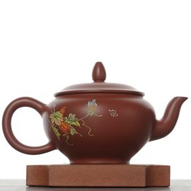 Чайник 155мл "Тыква", циньчжоуская керамика (781211)