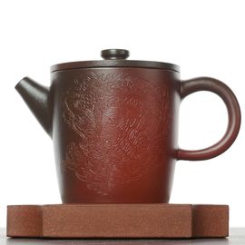 Чайник 125мл "Дракон", исинская глина, мастер Вэй Хайянь (79911)-