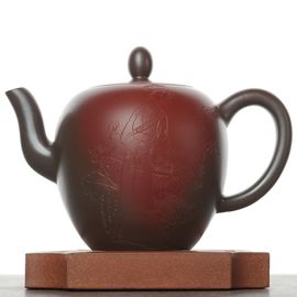 Чайник 195мл "Дяочань", исинская глина, мастер Вэй Хайянь (790003)-