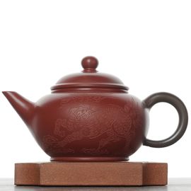 Чайник 165мл "Цилинь", исинская глина, мастер Вэй Хайянь (79917)-