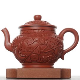 Чайник 190мл "Дракон", исинская глина (790019)-