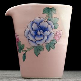 Чахай 190мл "Цветы", фарфор из Цзиндечжень (404818)-