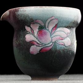 Чахай 140мл "Цветок лотоса", фарфор из Цзиндечжень (404822)-