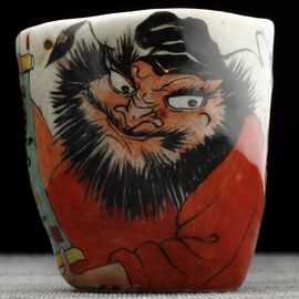 Пиала 130мл "Чжун Куй", керамика из Цзиндечжень, Цзе Чжицзюнь (404874)-