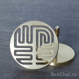 Штамп для укладки благовония "Символ Фу", 6см (111017)-