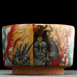 Пиала 245мл "Акала", керамика из Цзиндечжень (404852)-