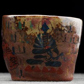 Пиала 140мл "Будда Шакьямуни", керамика из Цзиндечжень, Цзе Чжицзюнь (404944)-