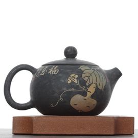 Чайник 95мл "Тыква горлянка", цзяньшуйская керамика (791457)-