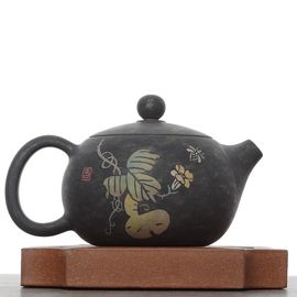 Чайник 95мл "Тыква горлянка", цзяньшуйская керамика (791458)-