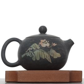 Чайник 95мл "Цветы", цзяньшуйская керамика (791466)-