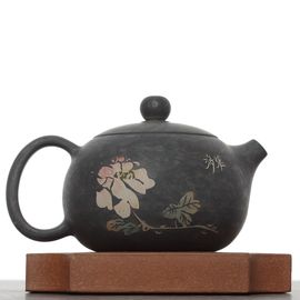 Чайник 115мл "Лотос", цзяньшуйская керамика (791467)-