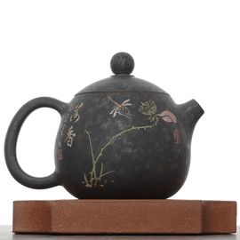 Чайник 95мл "Коробочка лотоса", цзяньшуйская керамика (791471)-