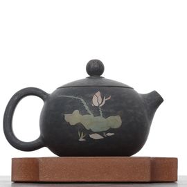 Чайник 95мл "Лотос", цзяньшуйская керамика (791478)-
