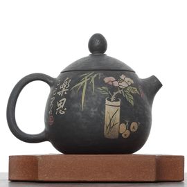 Чайник 95мл "Тябана &ndash; чайная икебана", цзяньшуйская керамика (791479)-