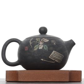 Чайник 95мл "Лотос", цзяньшуйская керамика (791480)-