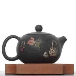 Чайник 95мл "Тябана &ndash; чайная икебана", цзяньшуйская керамика (791489)-