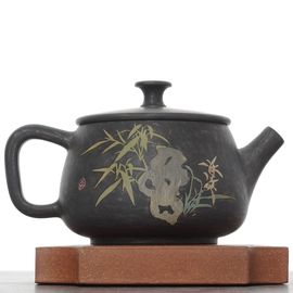 Чайник 150мл "Бамбук", цзяньшуйская керамика (791492)-