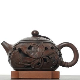 Чайник 230мл "Лотосовый пруд", цзяньшуйская керамика (791512)-