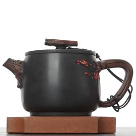 Чайник 185мл "Гунчунь - цветущая слива", цзяньшуйская керамика (791523)-