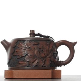 Чайник 230мл "Пион", цзяньшуйская керамика (791528)-