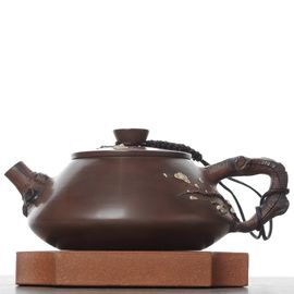 Чайник 155мл "Гунчунь - цветущая слива", цзяньшуйская керамика (791531)-