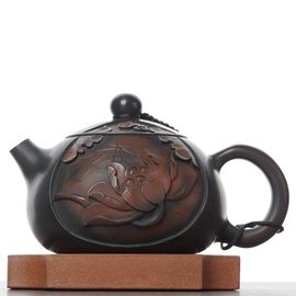 Чайник 195мл "Лотосовый пруд", цзяньшуйская керамика (791543)-
