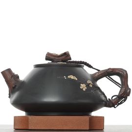 Чайник 290мл "Гунчунь - цветущая слива", цзяньшуйская керамика (791546)-