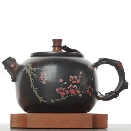 Чайник 260мл "Гунчунь - цветущая слива", цзяньшуйская керамика (791551)-