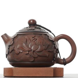 Чайник 230мл "Лотосовый пруд", цзяньшуйская керамика (791552)-