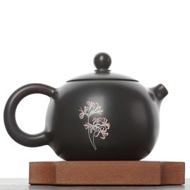 Чайник 150мл "Цветы", циньчжоуская керамика (781224)-