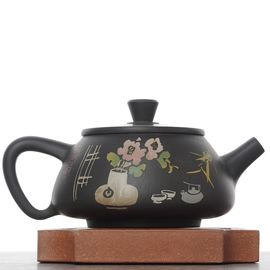 Чайник 140мл "Тябана &ndash; чайная икебана", цзяньшуйская керамика (791566)-