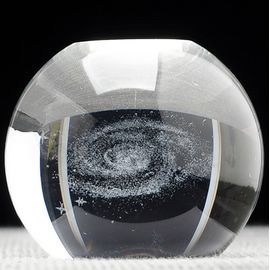 Фигурка подставка под крышку "Млечный путь", стекло, лазерная гравировка (80669)-