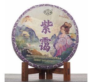 Шу пуэр "Пурпурный Цзы Цзюань", 2021-